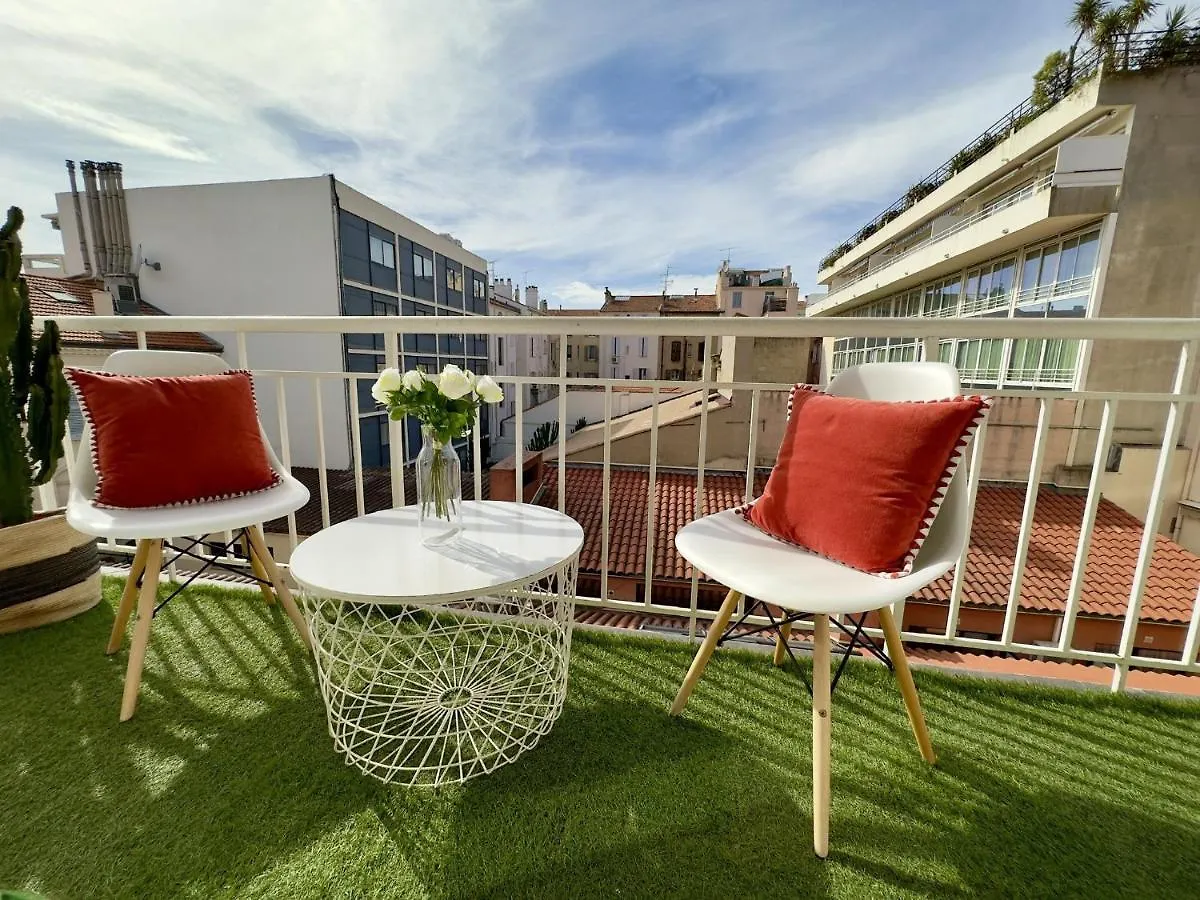 아파트 Appartement Spacieux 70M2 Avec 2 Chambres - Terrasse Expo Sud - Coeur De 칸느