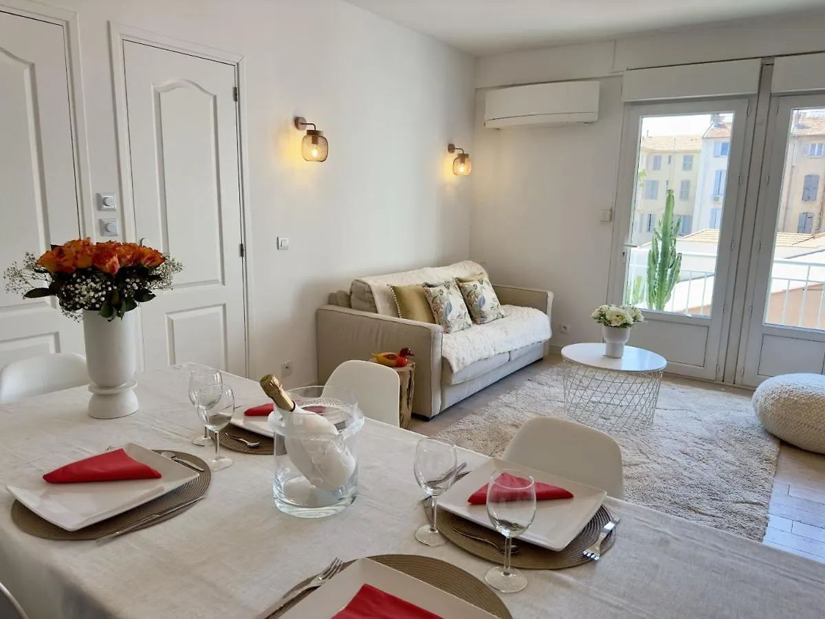 Appartement Spacieux 70M2 Avec 2 Chambres - Terrasse Expo Sud - Coeur De Cannes Apartment